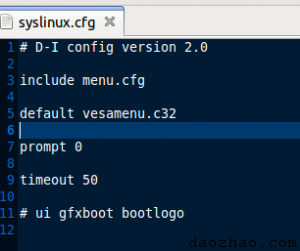 Setup prompt. Setup prompt timeout 1. Vesamenu.c32 manual. Default value.